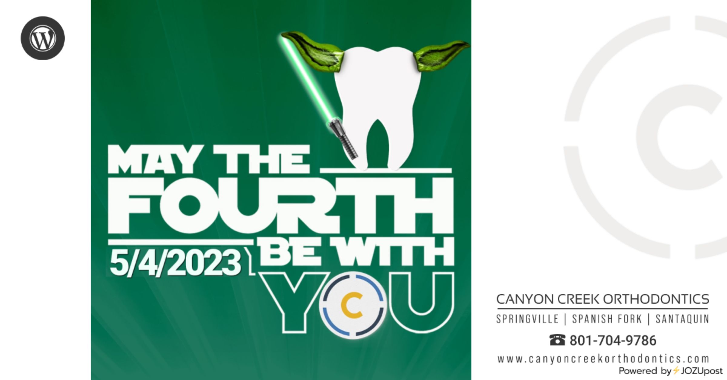 May The Fourth Be With You